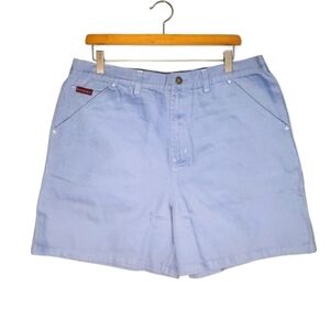 Nevada Vintage Women's Light Blue Denim Shorts Size 18W NWOT